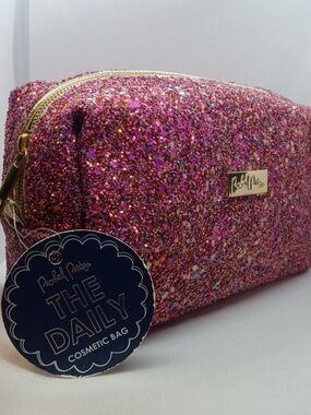RACHEL PARTY GLITTER COSMETIC BAG